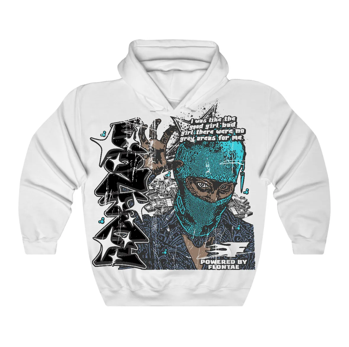 Gamma Blue 11s Flontae Hoodie Used To This Graphic sold by Flontae Clothing
