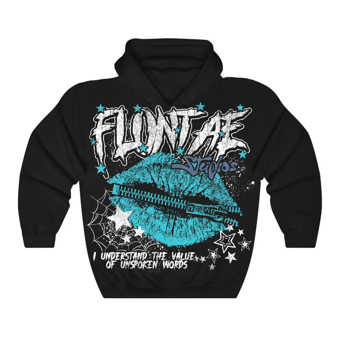 Gamma Blue 11s Flontae Hoodie Unspoken Graphic sold by Flontae Clothing