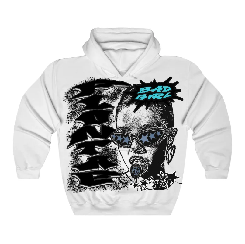Gamma Blue 11s Flontae Hoodie Baddie Graphic sold by Flontae Clothing