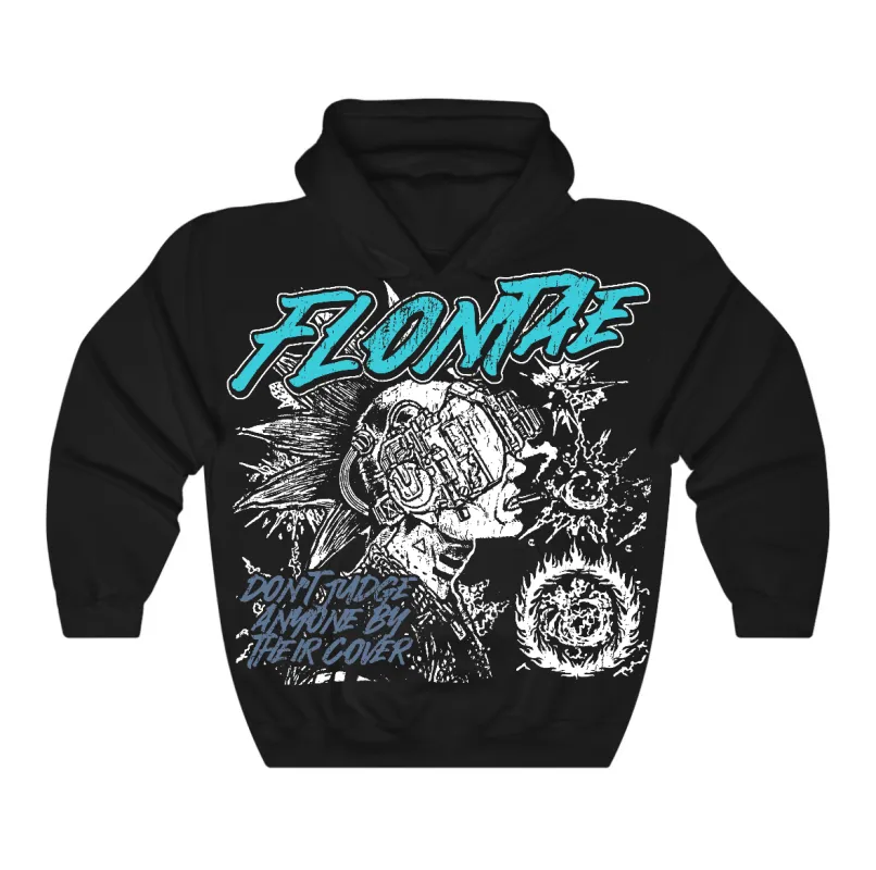 Gamma Blue 11s Flontae Hoodie Don't Judge Graphic sold by Flontae Clothing