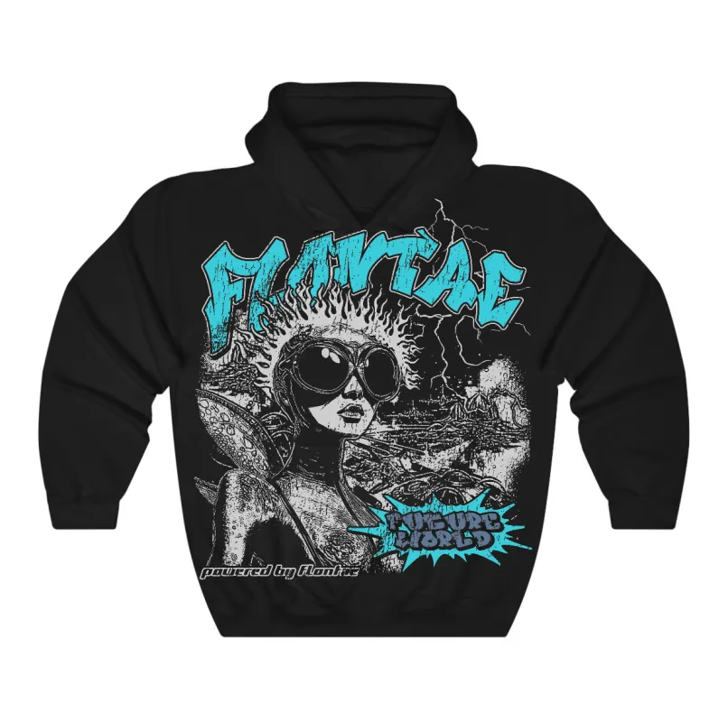 Gamma Blue 11s Flontae Hoodie Ahead Graphic sold by Flontae Clothing