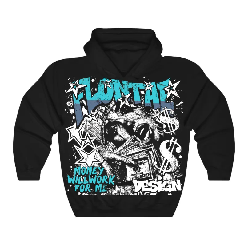Gamma Blue 11s Flontae Hoodie Passive Graphic sold by Flontae Clothing