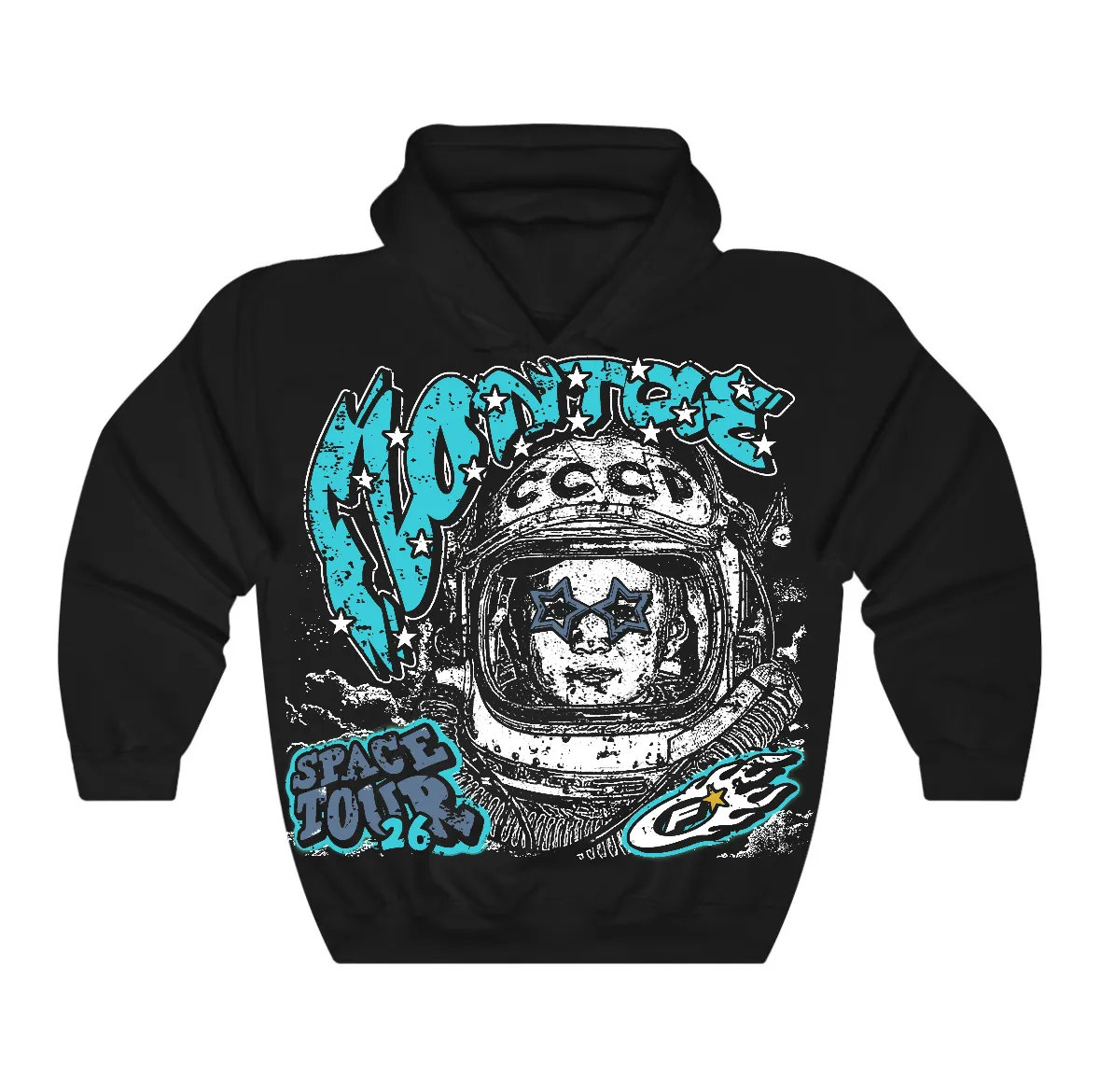 Gamma Blue 11s Flontae Hoodie Get Around Graphic sold by Flontae Clothing
