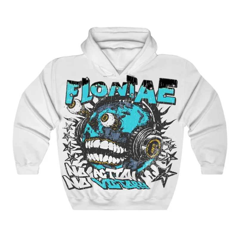 Gamma Blue 11s Flontae Hoodie World Domination Graphic sold by Flontae Clothing