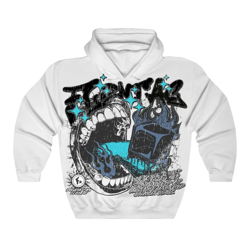 Gamma Blue 11s Flontae Hoodie Silent Motion Graphic sold by Flontae Clothing