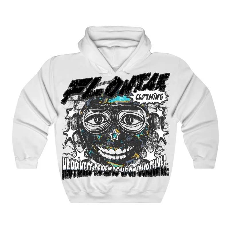 Gamma Blue 11s Flontae Hoodie Midnight Aura Graphic sold by Flontae Clothing