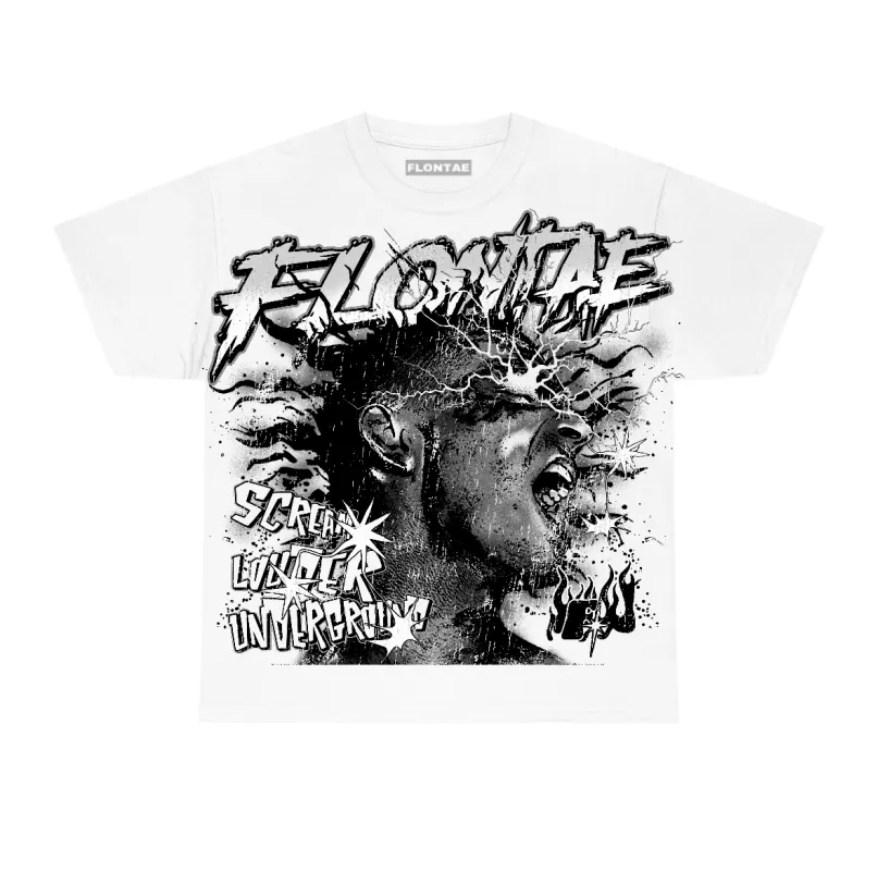 Black Cat 4s Flontae T-Shirt Stay Screaming Graphic sold by Flontae Clothing
