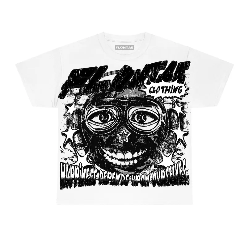 Black Cat 4s Flontae T-Shirt Midnight Aura Graphic sold by Flontae Clothing
