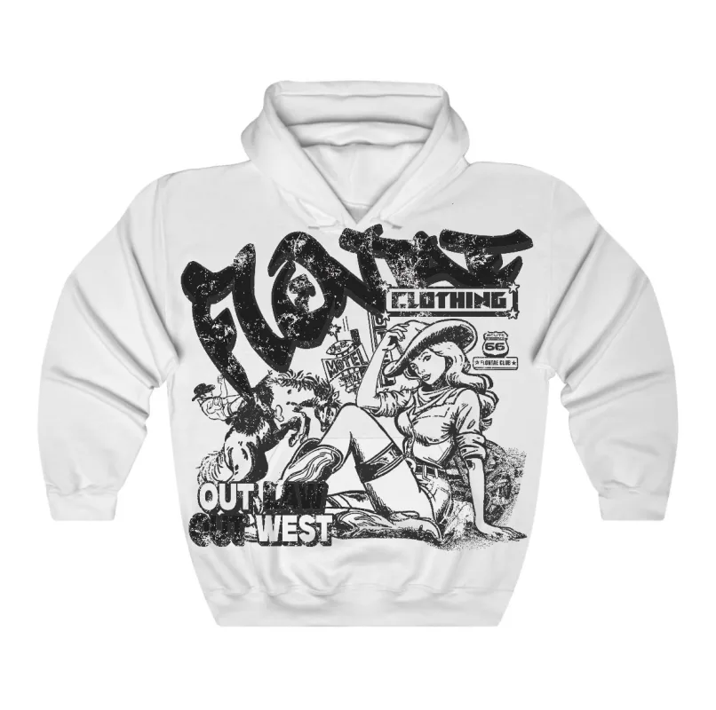 Black Cat 4s Flontae Hoodie Frontier Dreamer Graphic sold by Flontae Clothing