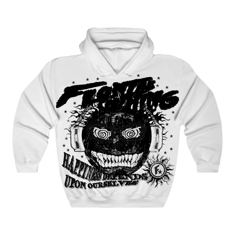Black Cat 4s Flontae Hoodie Happiness Within Graphic sold by Flontae Clothing