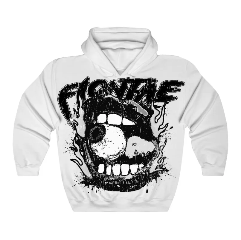 Black Cat 4s Flontae Hoodie Can't Miss Me Graphic sold by Flontae Clothing