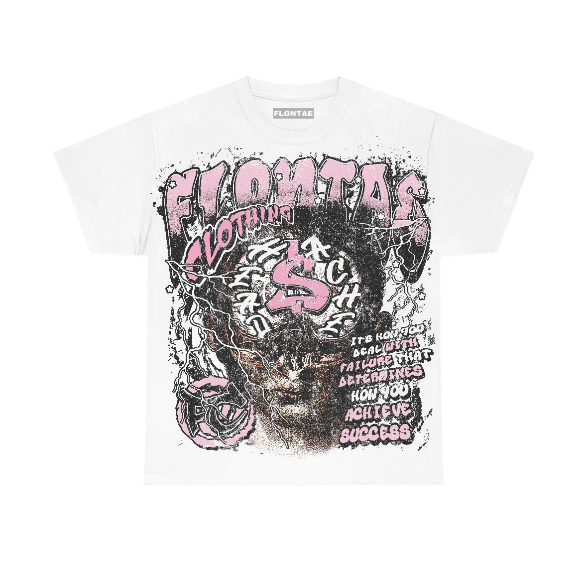 Pearl Pink 12s Flontae T-Shirt Headstorm Graphic sold by Flontae Clothing