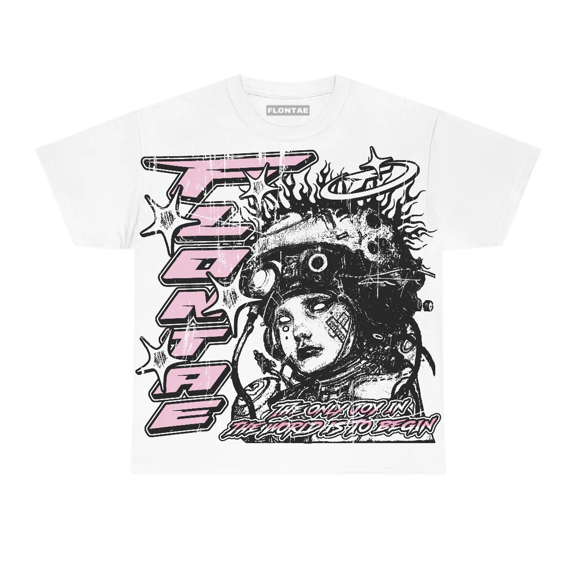 Pearl Pink 12s Flontae T-Shirt Self Aware Graphic sold by Flontae Clothing