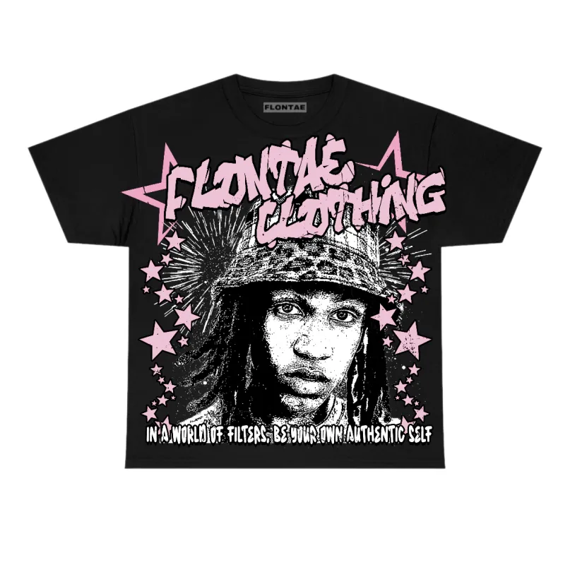 Pearl Pink 12s Flontae T-Shirt Be Yourself Graphic made by Flontae Clothing
