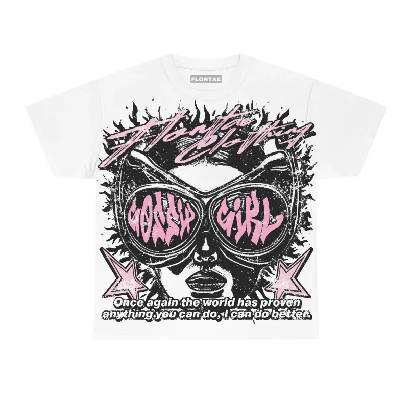 Pearl Pink 12s Flontae T-Shirt Be Better Graphic made by Flontae Clothing