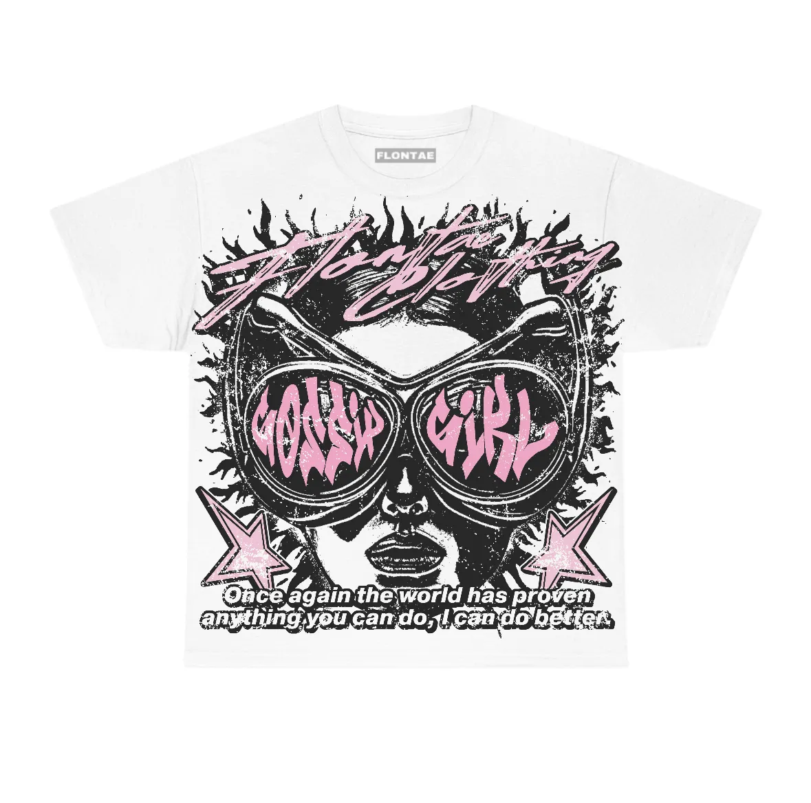 Pearl Pink 12s Flontae T-Shirt Be Better Graphic sold by Flontae Clothing