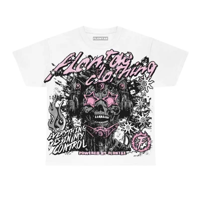 Pearl Pink 12s Flontae T-Shirt My Control Graphic sold by Flontae Clothing