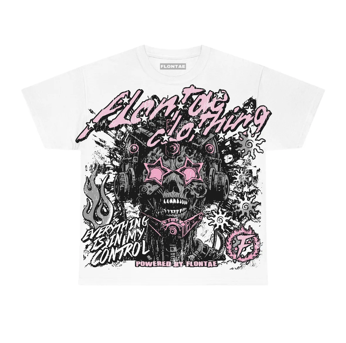 Pearl Pink 12s Flontae T-Shirt My Control Graphic sold by Flontae Clothing