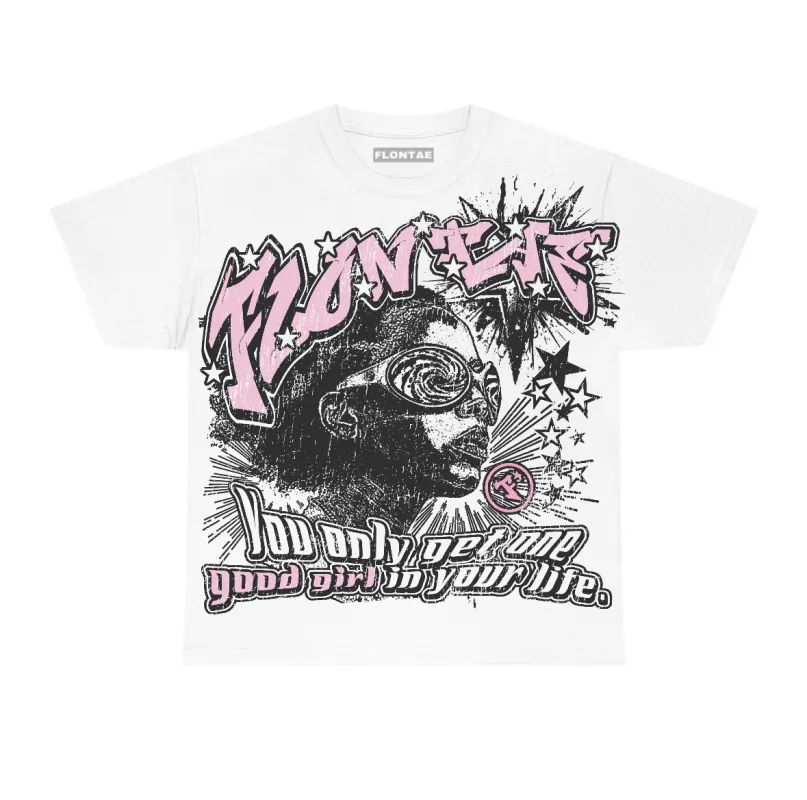 Pearl Pink 12s Flontae T-Shirt Good Girl Graphic made by Flontae Clothing