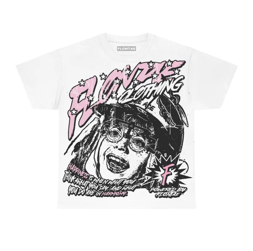 Pearl Pink 12s Flontae T-Shirt Always Smile Graphic sold by Flontae Clothing