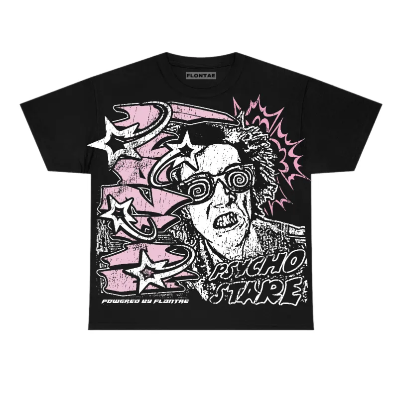 Pearl Pink 12s Flontae T-Shirt Stare Graphic sold by Flontae Clothing