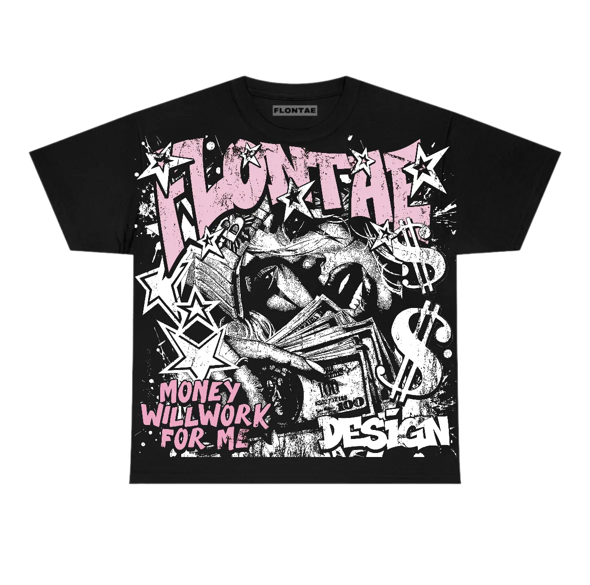 Pearl Pink 12s Flontae T-Shirt Passive Graphic sold by Flontae Clothing