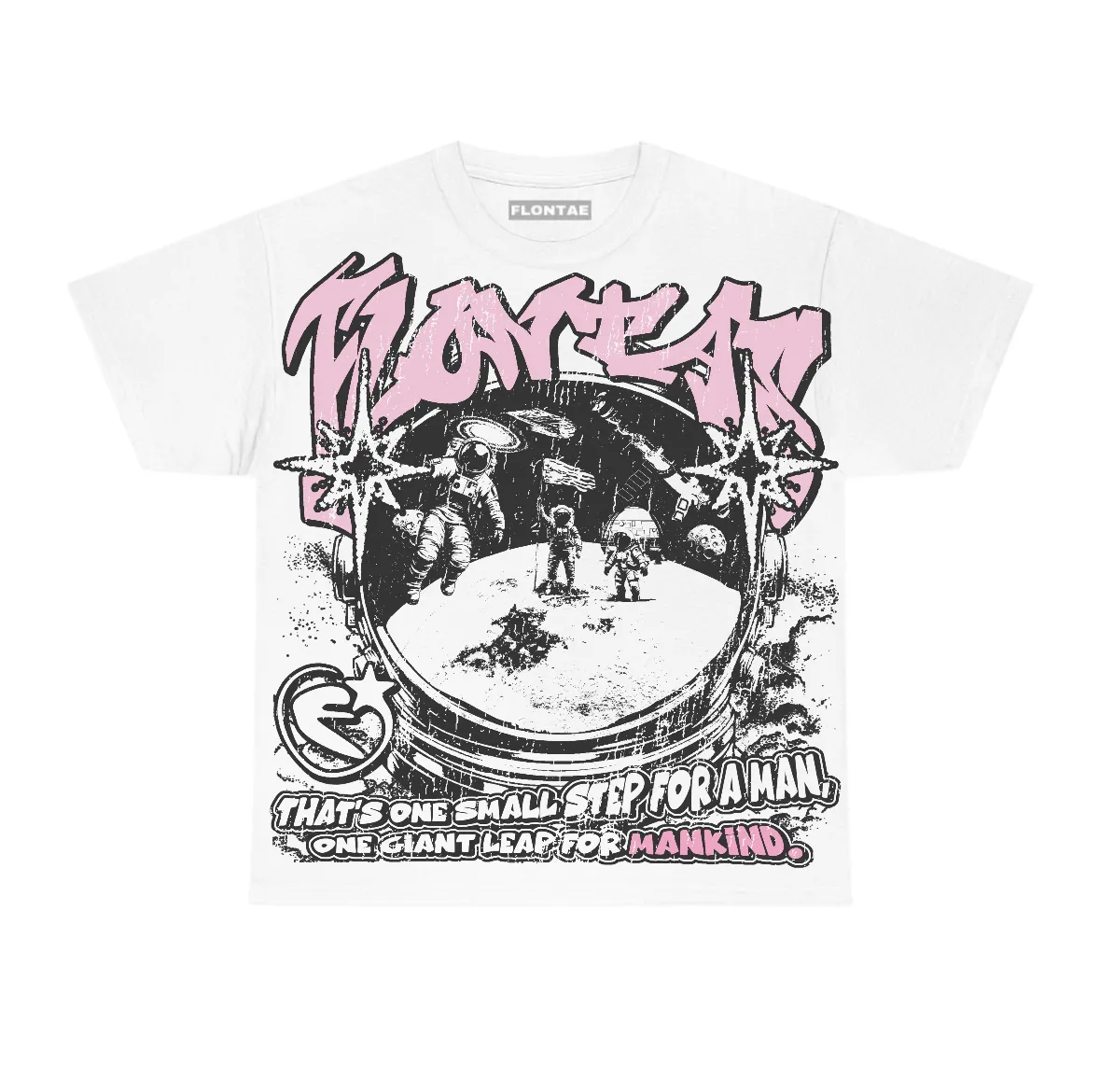 Pearl Pink 12s Flontae T-Shirt Be Proud Graphic sold by Flontae Clothing