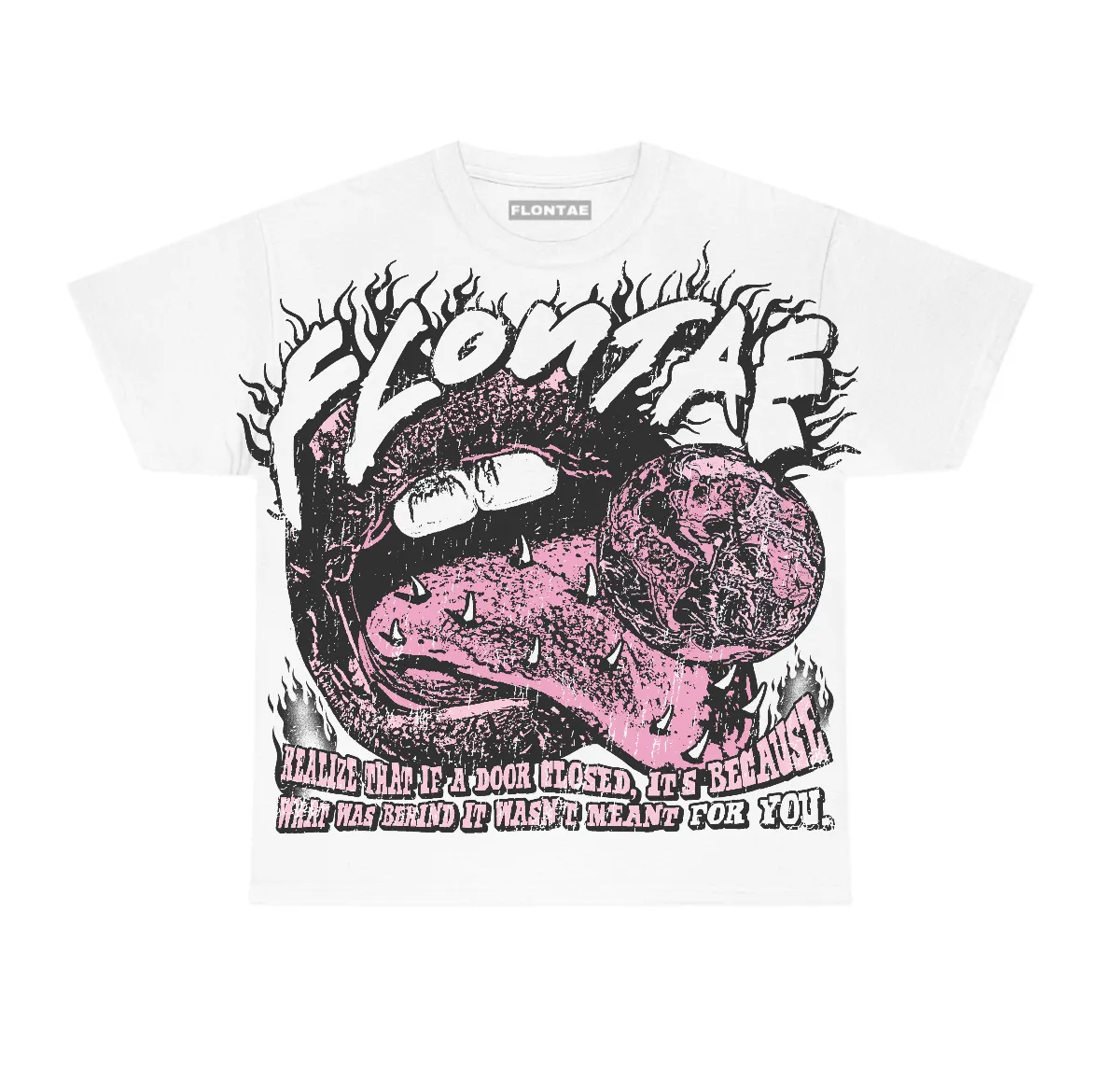 Pearl Pink 12s Flontae T-Shirt Don't Worry Graphic sold by Flontae Clothing