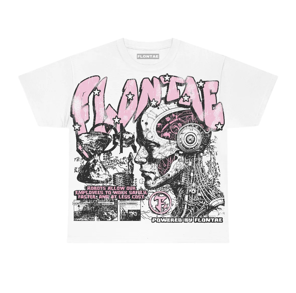 Pearl Pink 12s Flontae T-Shirt Smartness Graphic sold by Flontae Clothing