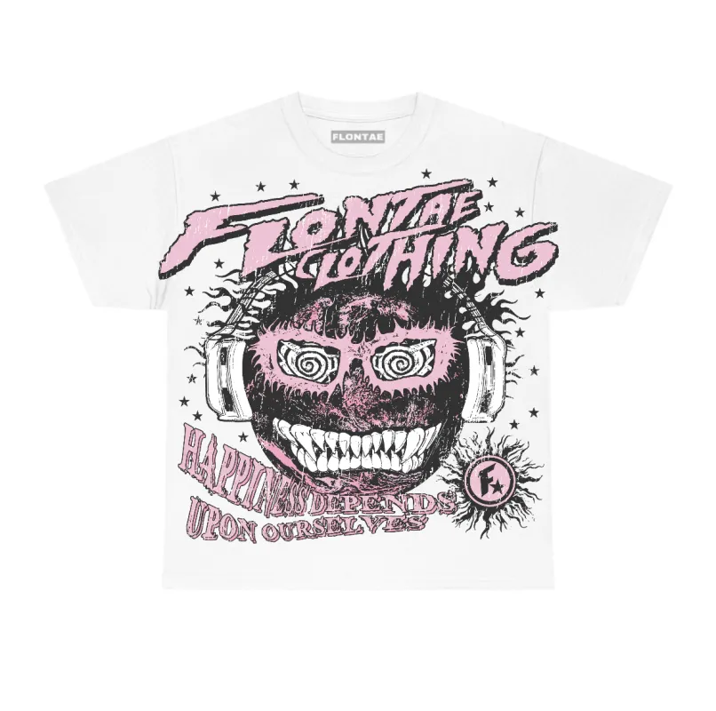 Pearl Pink 12s Flontae T-Shirt Happiness Within Graphic made by Flontae Clothing