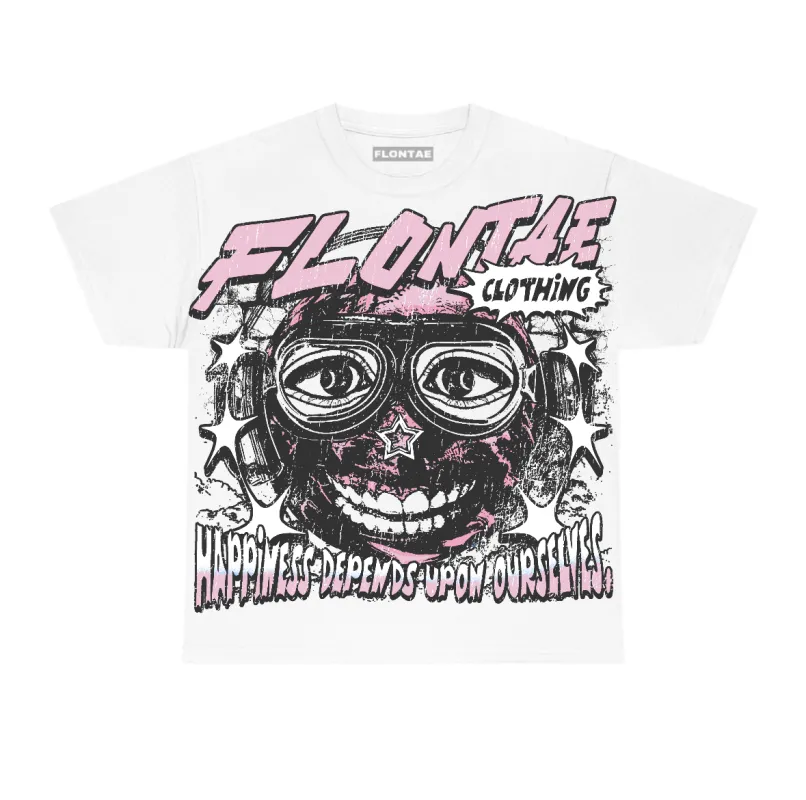 Pearl Pink 12s Flontae T-Shirt Midnight Aura Graphic sold by Flontae Clothing