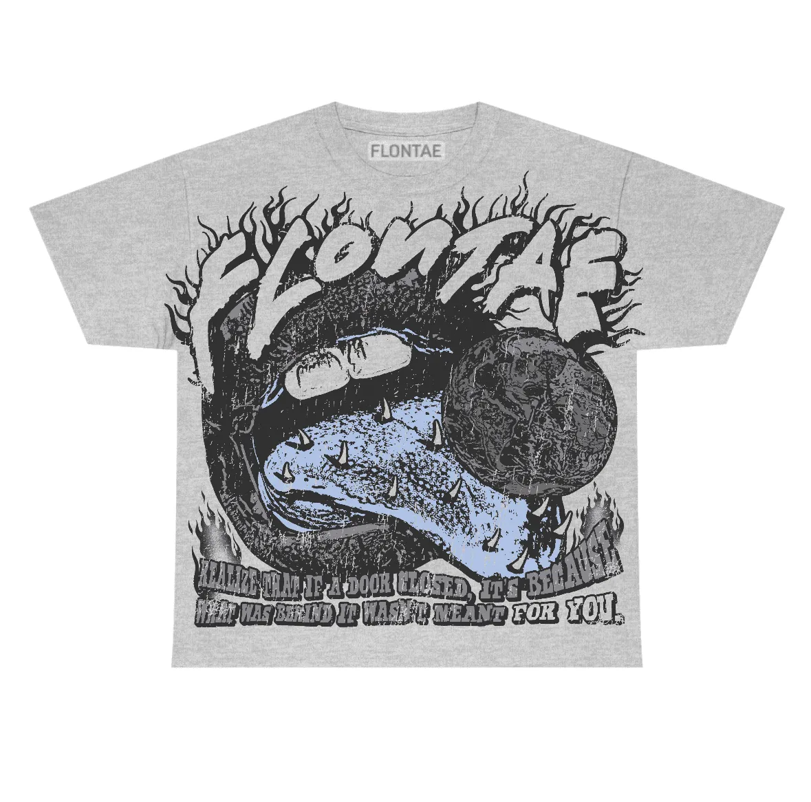 Wolf Grey 5s Flontae T-Shirt Don't Worry Graphic sold by Flontae Clothing product image thumbnail 2