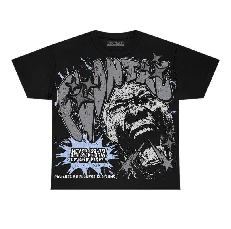 Wolf Grey 5s Flontae T-Shirt Never Quit Graphic made by Flontae Clothing