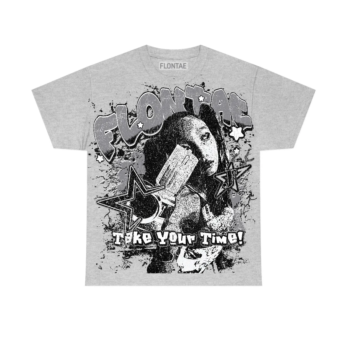 Wolf Grey 5s Flontae T-Shirt Be Patient Graphic sold by Flontae Clothing product image thumbnail 2