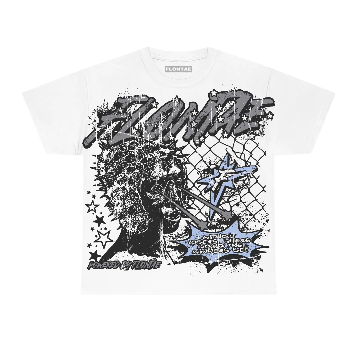 Wolf Grey 5s Flontae T-Shirt Winners Graphic sold by Flontae Clothing