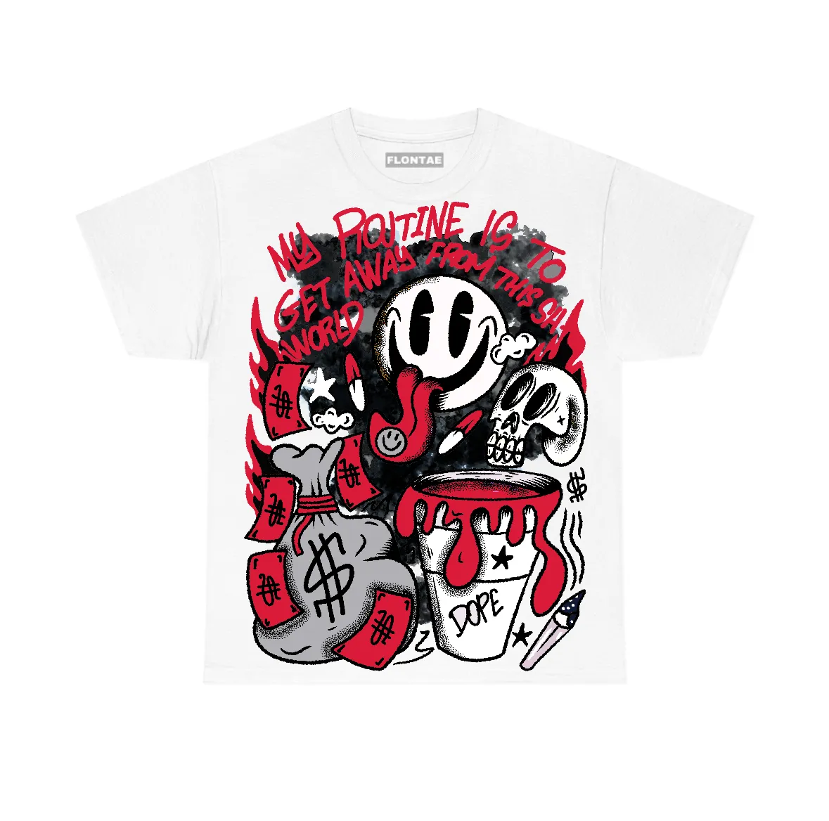 Toro Bravo 4s Flontae T-Shirt Stay Out Graphic sold by Flontae Clothing