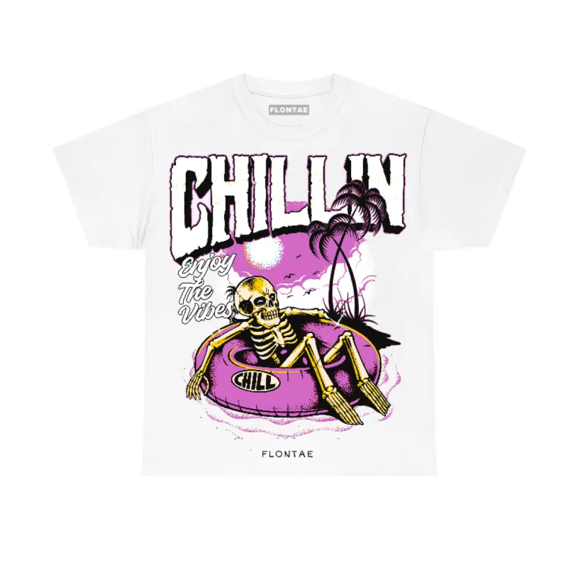 Hyper Violet 4s Flontae T-Shirt Chillin Graphic sold by Flontae Clothing