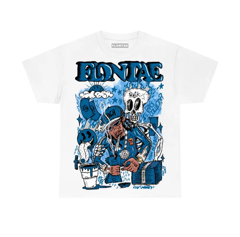 Military Blue 4s Flontae T-Shirt Master Mind Graphic sold by Flontae Clothing