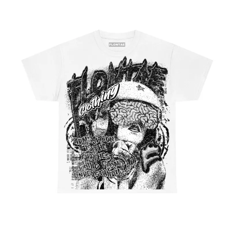 White Thunder 4s Flontae T-Shirt Understand Graphic sold by Flontae Clothing