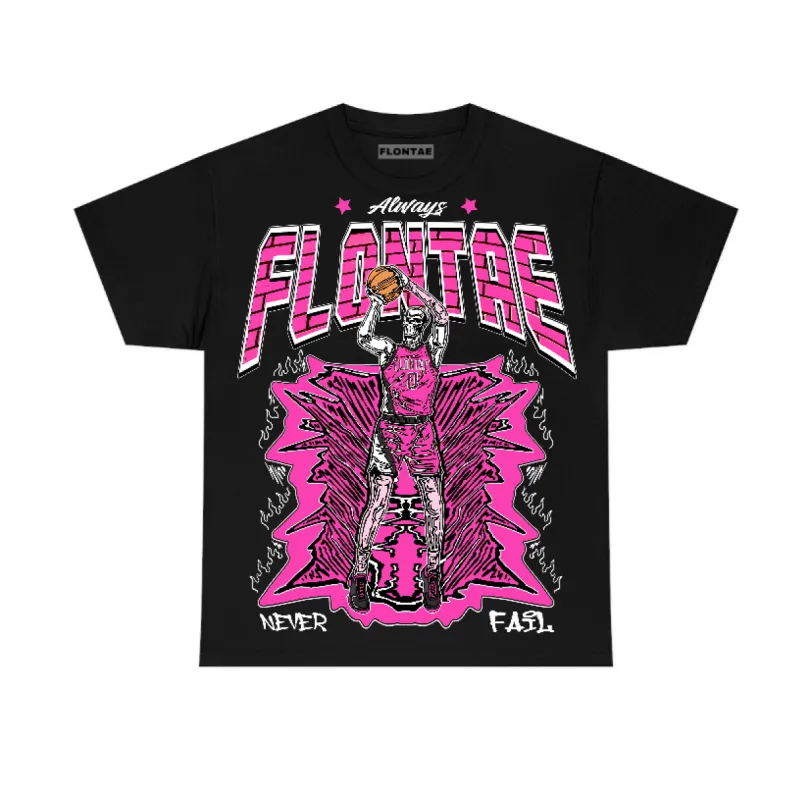 Triple Pink Dunk Low Flontae T-Shirt Never Fail Graphic sold by Flontae Clothing