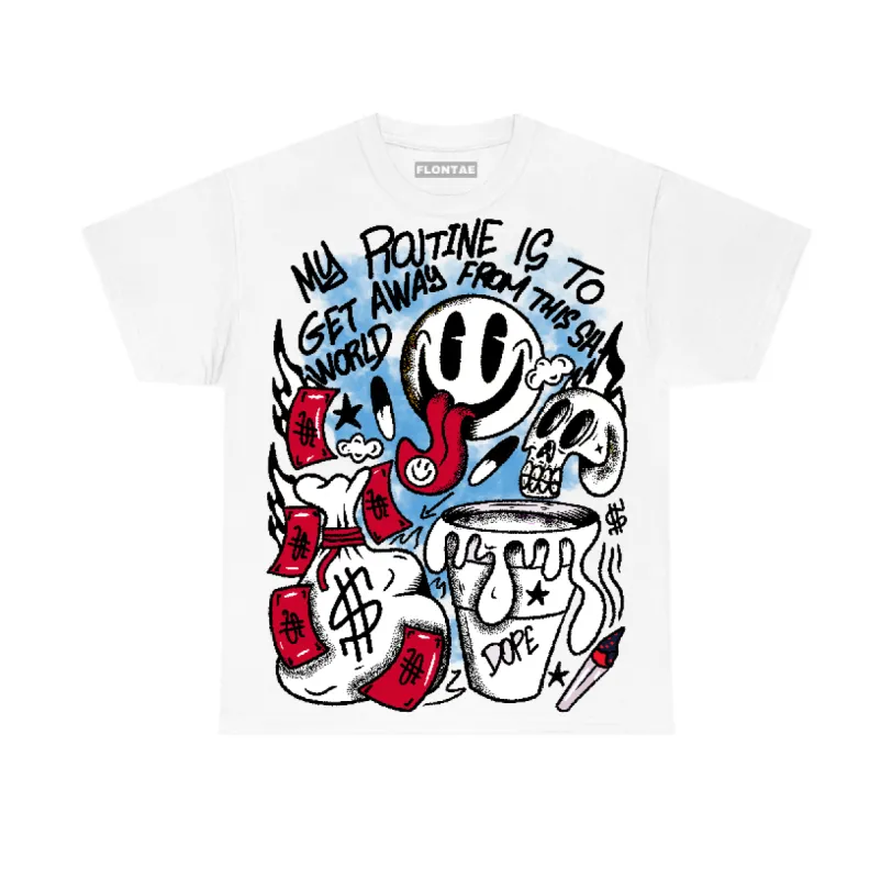 Red Taxi 12s Flontae T-Shirt Stay Out Graphic sold by Flontae Clothing