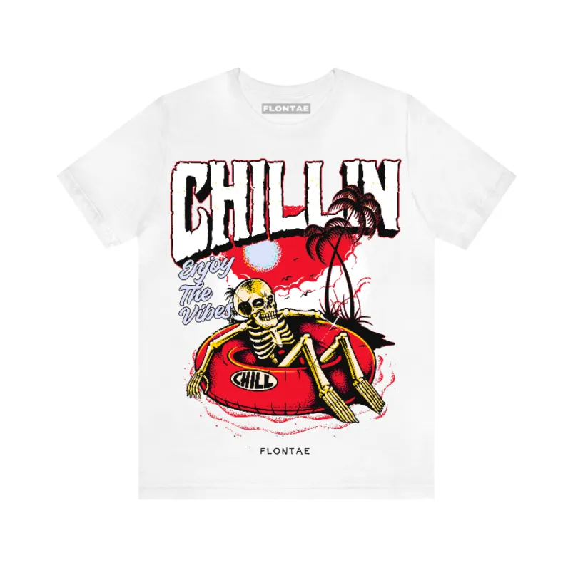 Cherry 11s Flontae T-Shirt Chillin Graphic sold by Flontae Clothing