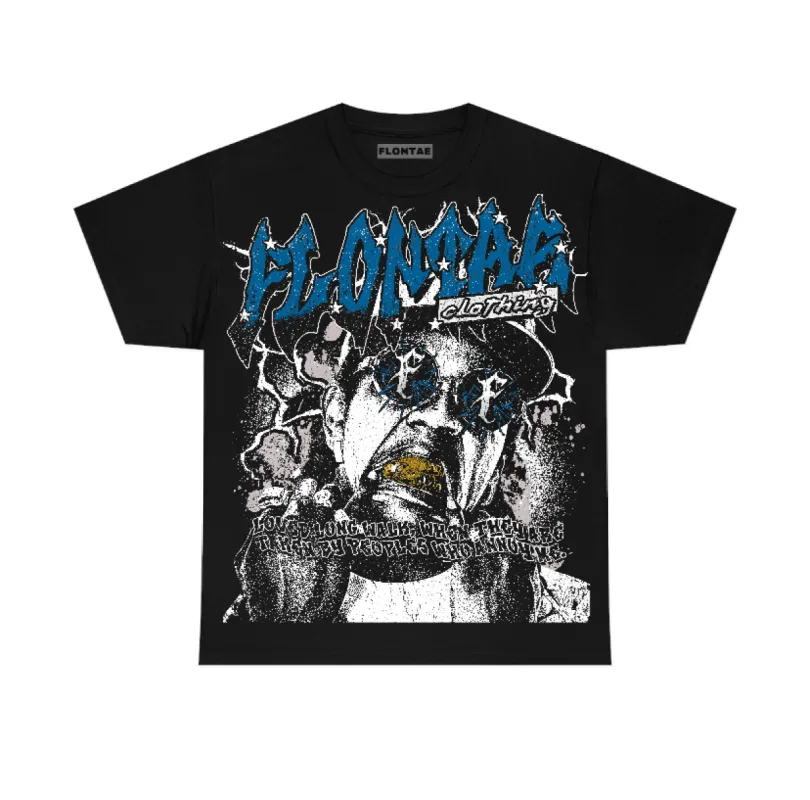 Military Blue 4s Flontae T-Shirt Annoy Graphic sold by Flontae Clothing