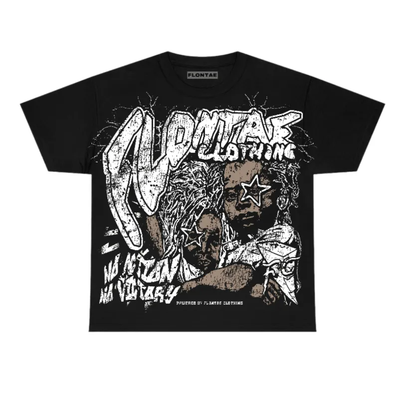 White Thunder 4s Flontae T-Shirt No Action Graphic sold by Flontae Clothing