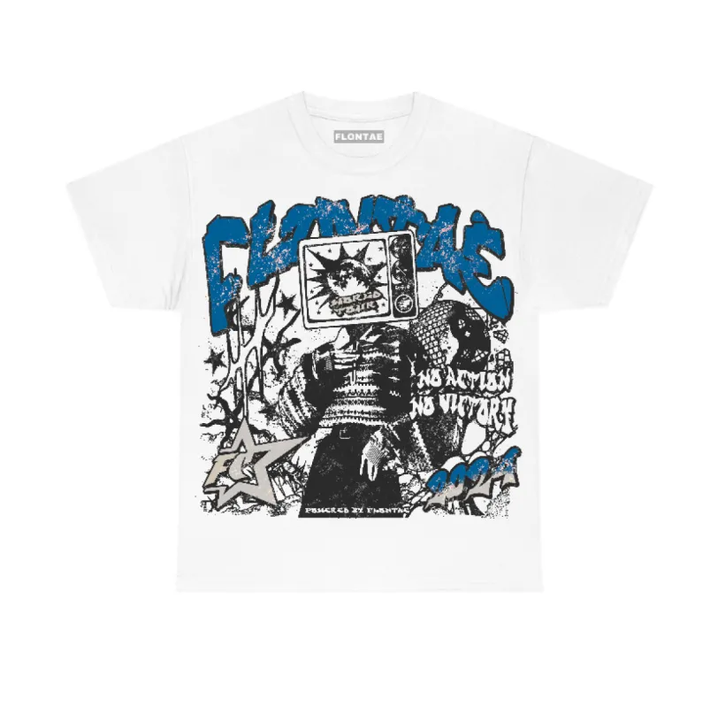 Military Blue 4s Flontae T-Shirt No Victory Graphic sold by Flontae Clothing