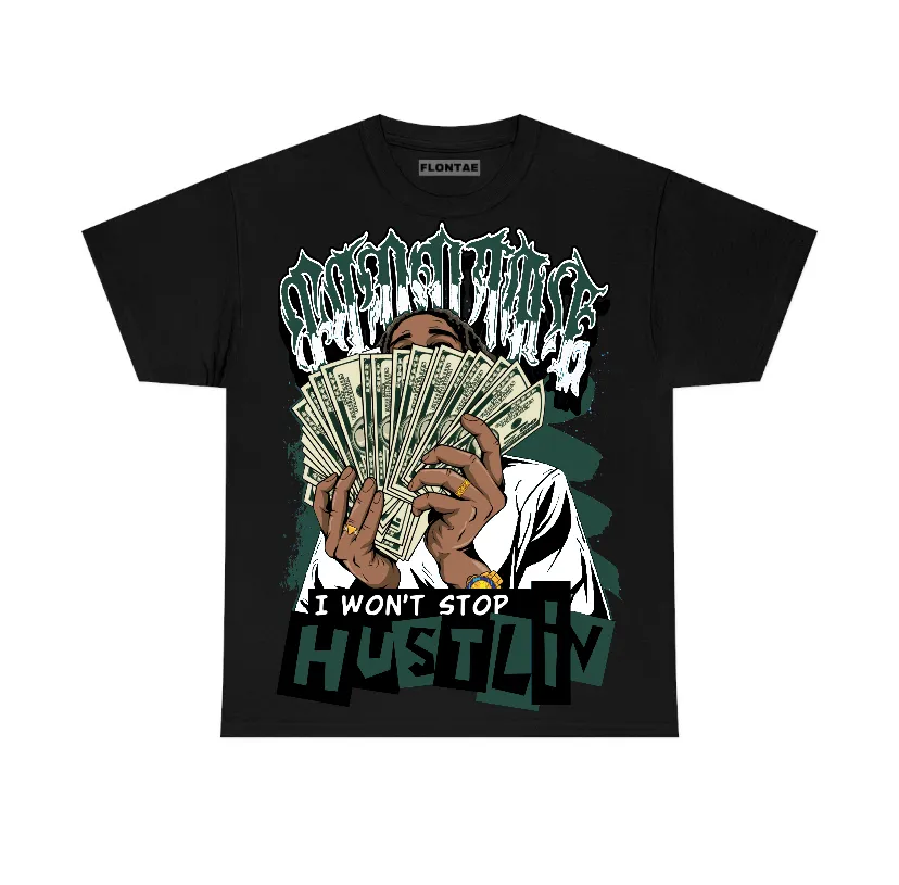 Oxidized Green 4s Flontae T-Shirt Hustlin Graphic sold by Flontae Clothing product image thumbnail 2