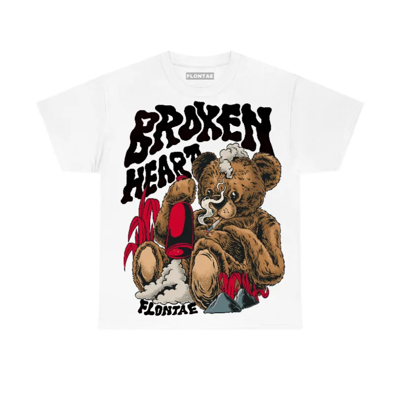 Red Taxi 12s Flontae T-Shirt Broken Heart Graphic sold by Flontae Clothing