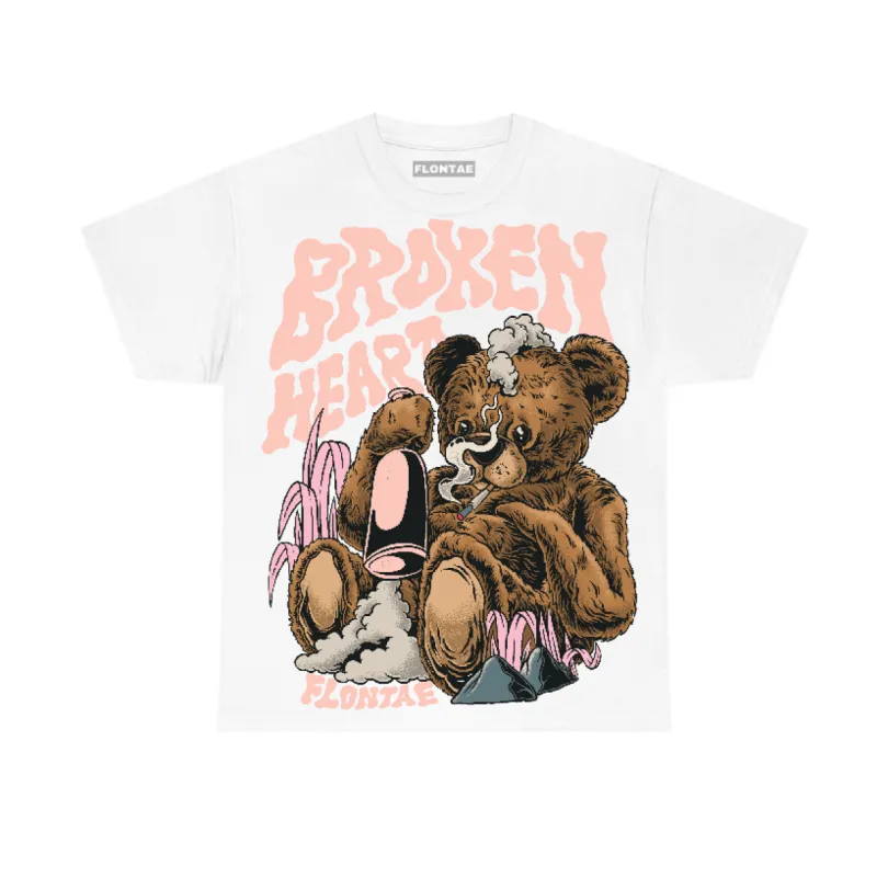 Legend Pink 11s Low Flontae T-Shirt Broken Heart Graphic sold by Flontae Clothing