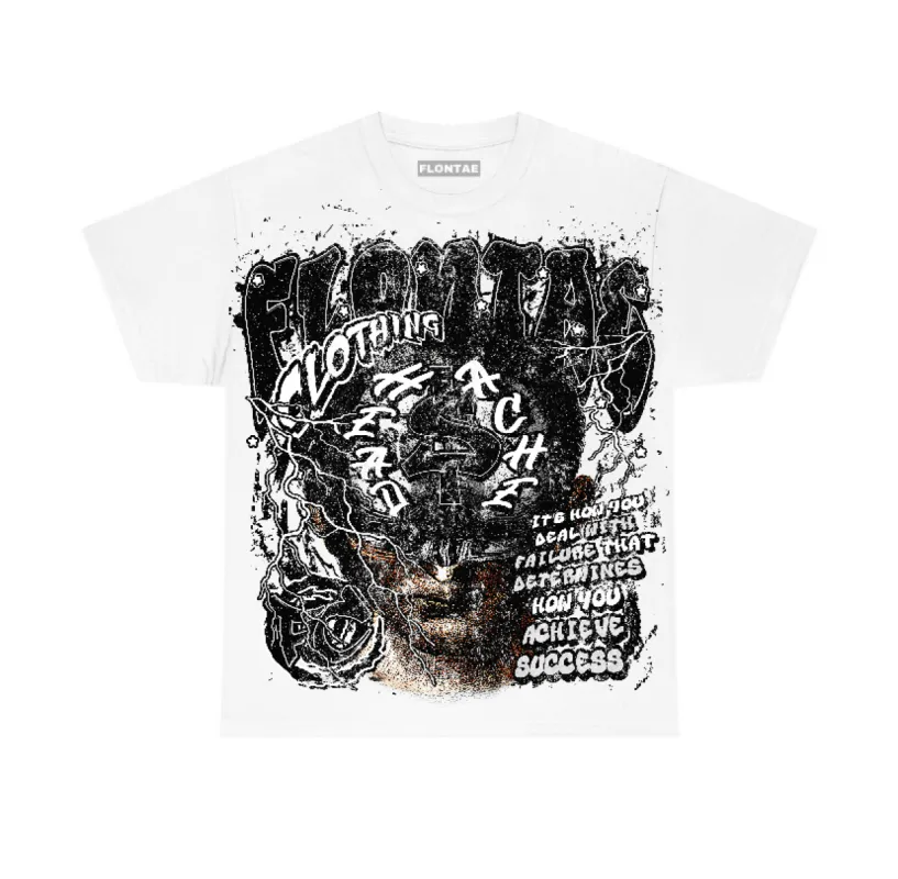 White Thunder 4s Flontae T-Shirt Headstorm Graphic sold by Flontae Clothing