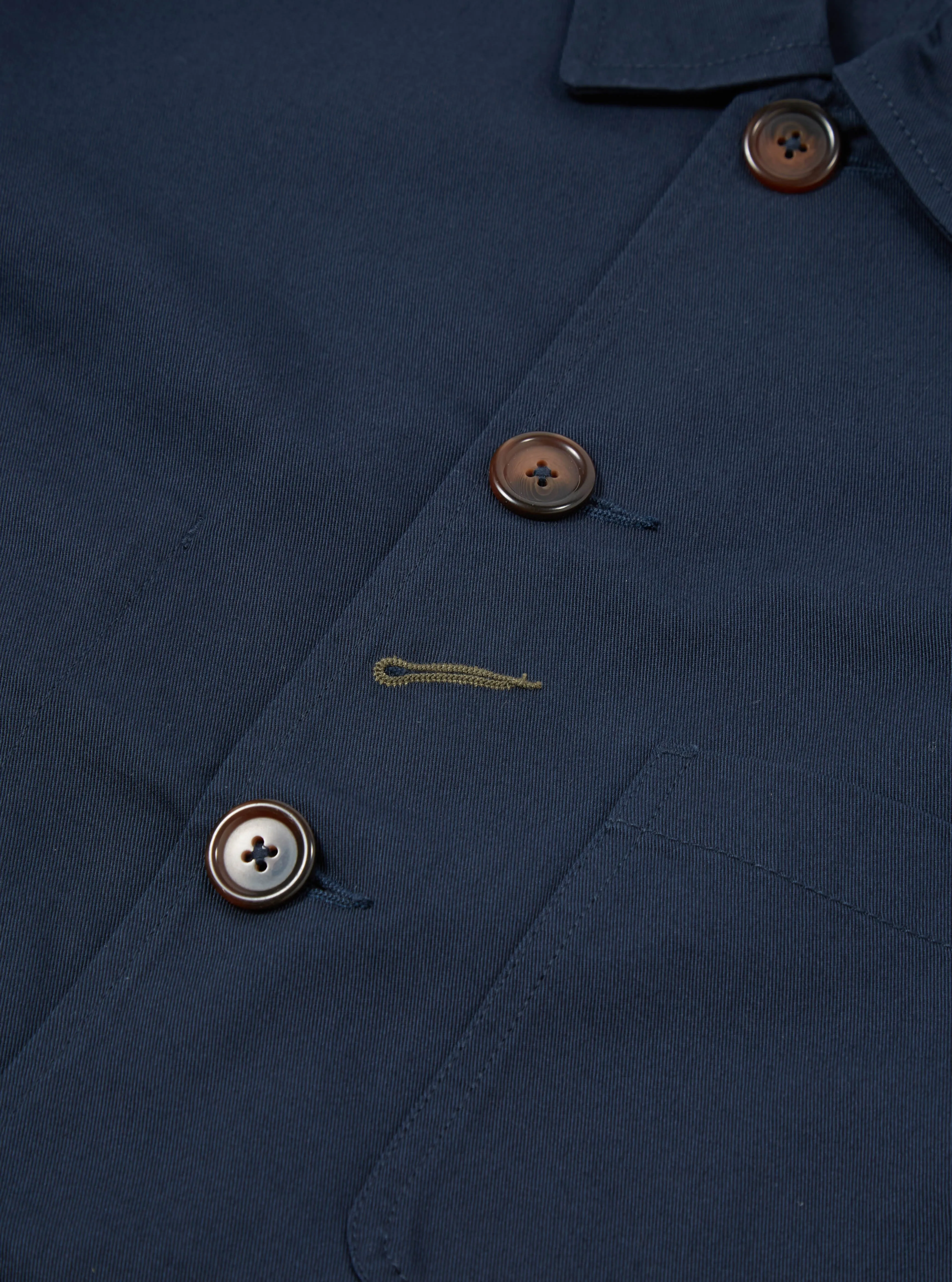 Navy Twill Bakers Jacket sold by Universal Works product image thumbnail 4